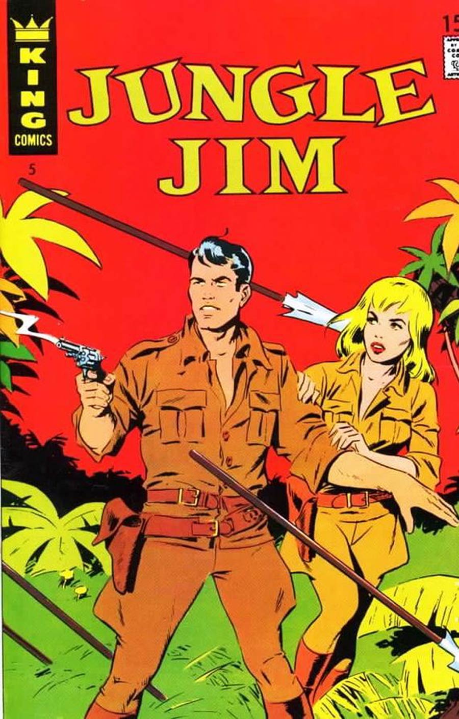 Jungle Jim #5 Cover B King Features Reprint