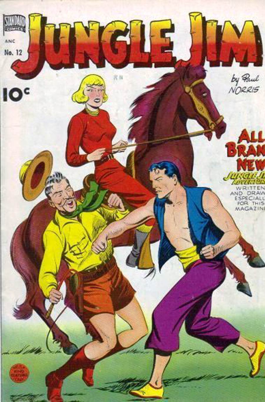 Jungle Jim (Standard Comics) #12