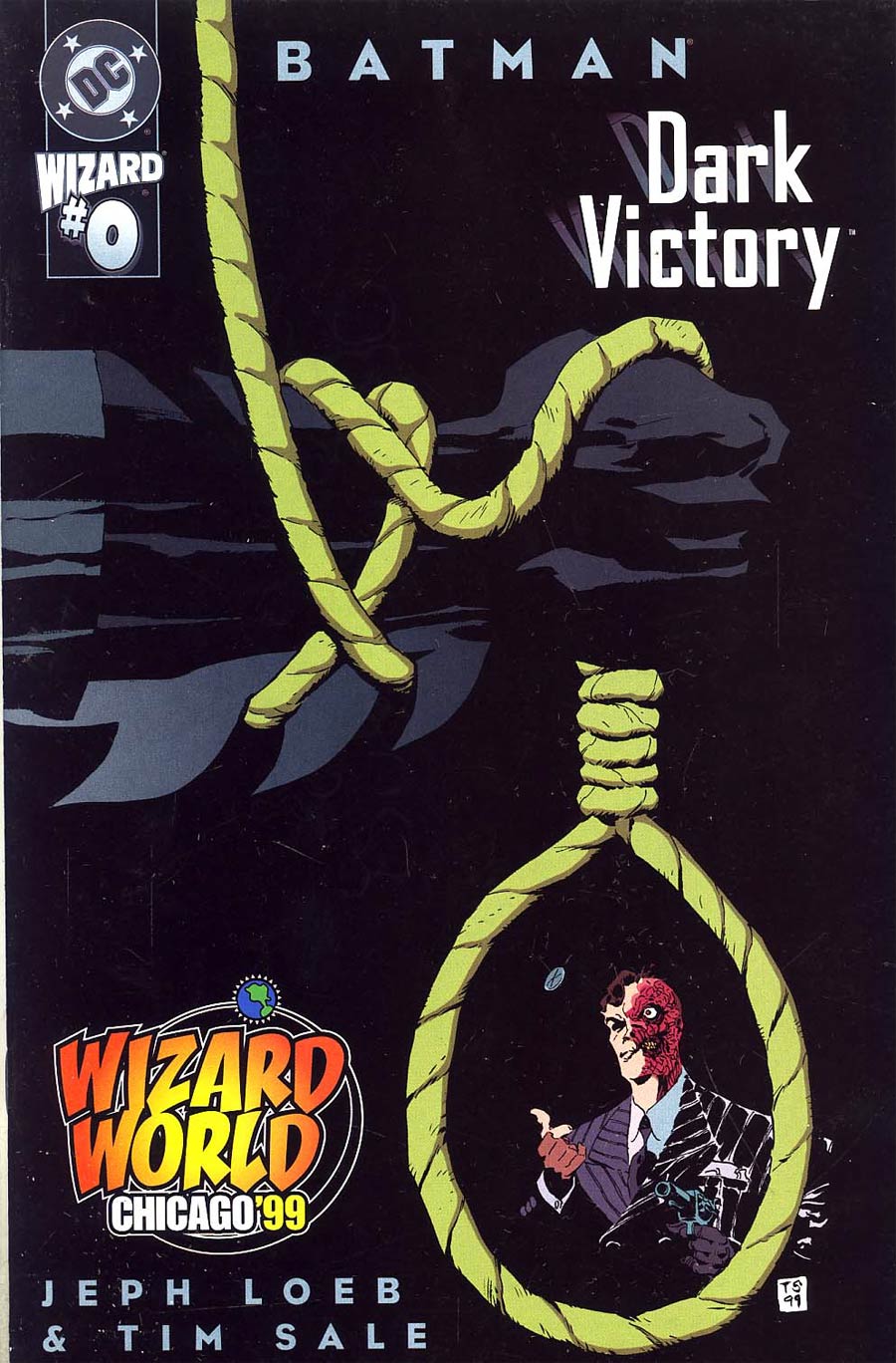 Batman Dark Victory #0 Cover B Wizard World Chicago 1999 Variant Cover