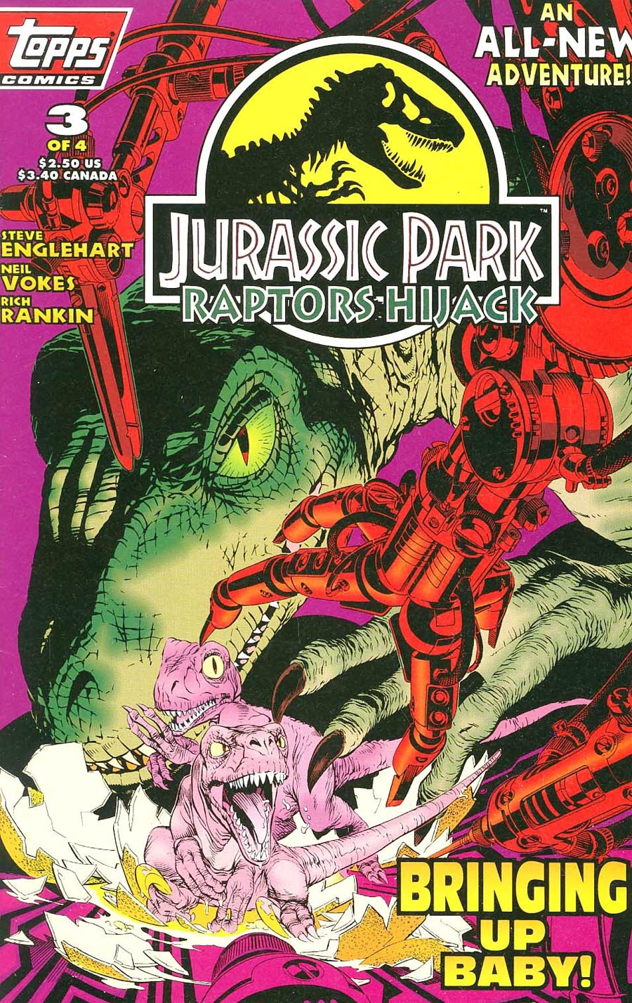 Jurassic Park Raptors Hijack #3