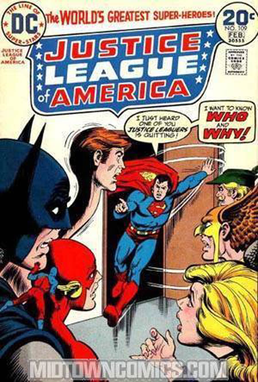 Justice League Of America #109