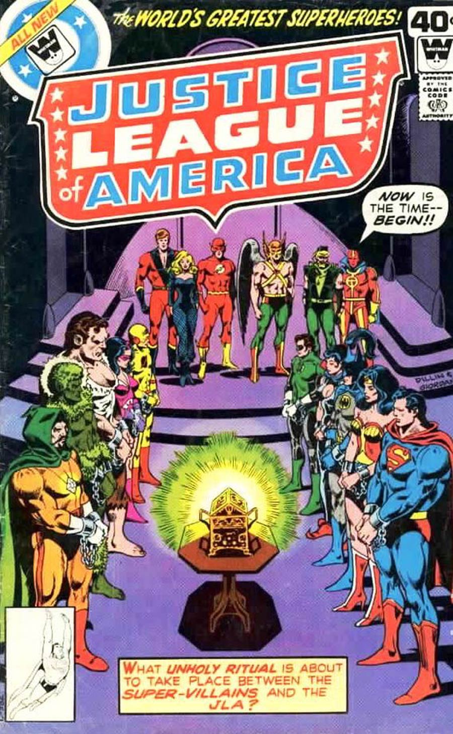Justice League Of America #168 Cover B Whitman Variant