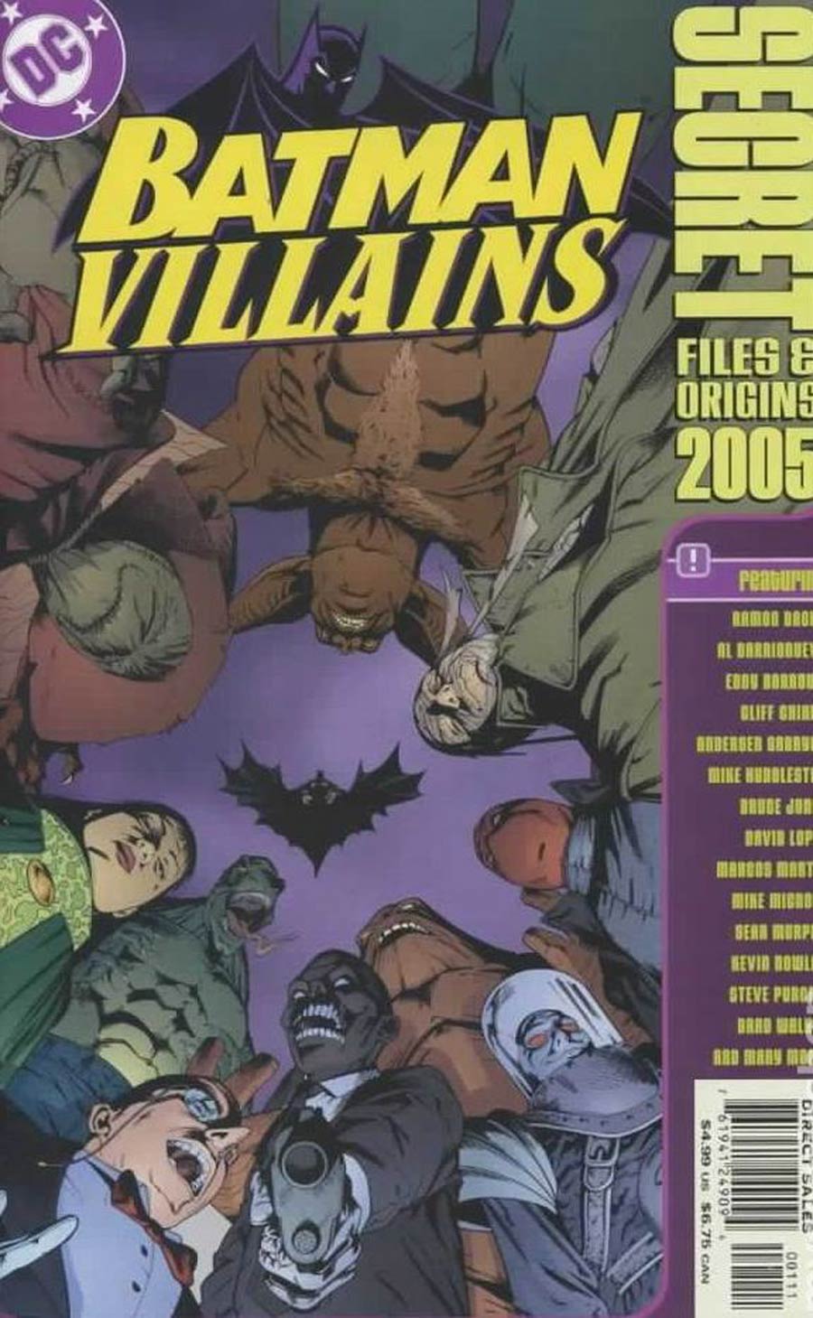 Batman Villains Secret Files 2005