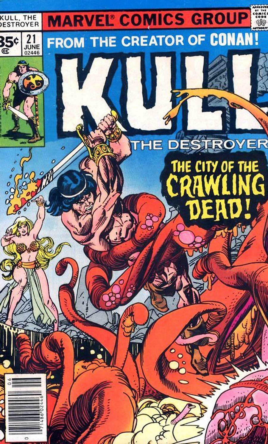 Kull The Destroyer #21 Cover B 35 Cent Variant Cover