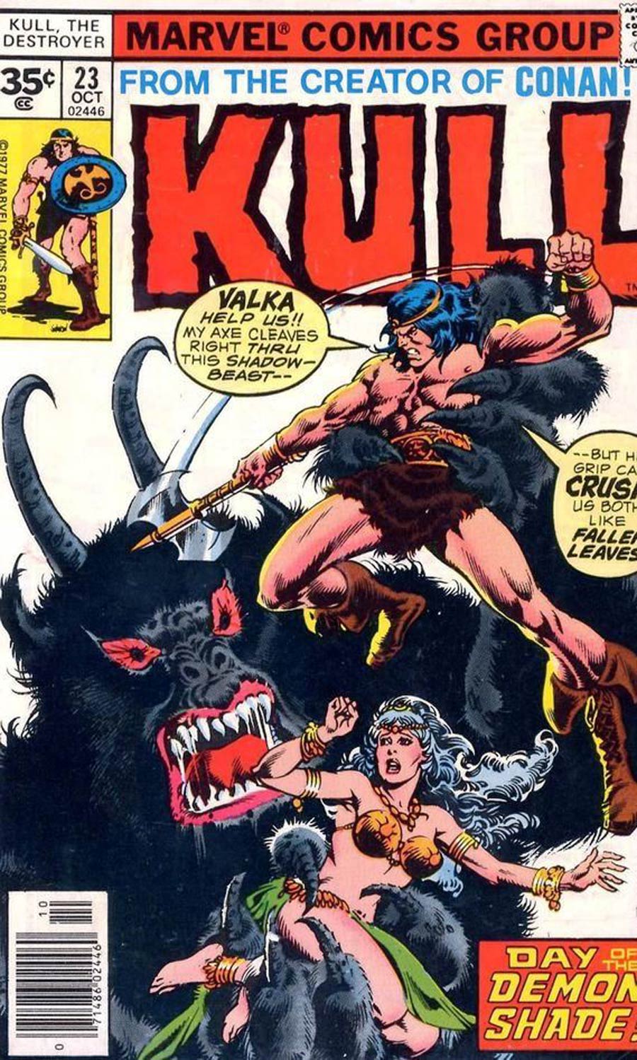 Kull The Destroyer #23 Cover B 35 Cent Variant Cover