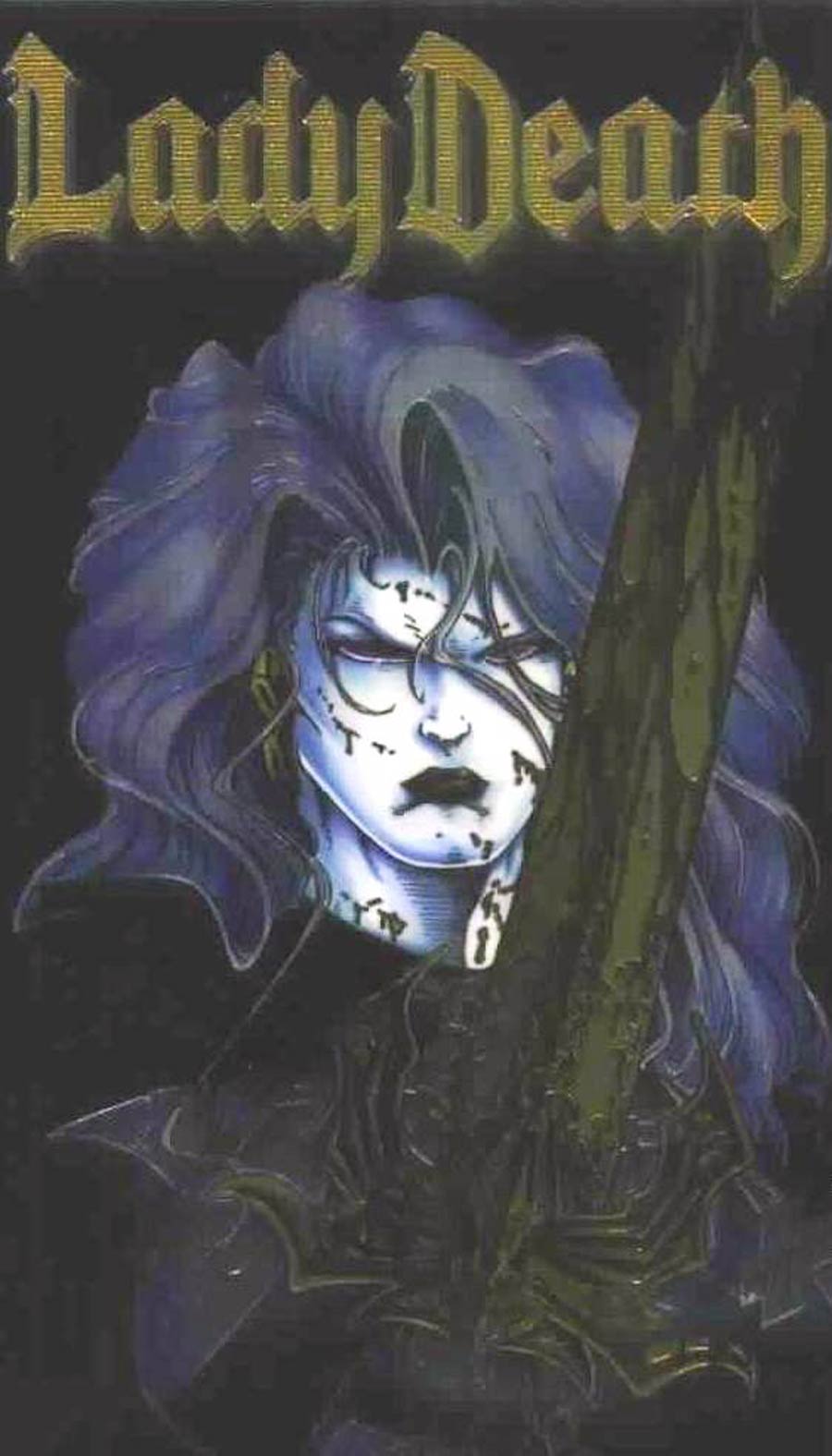 Lady Death Vol 1 #1 Cover A Chromium Cover