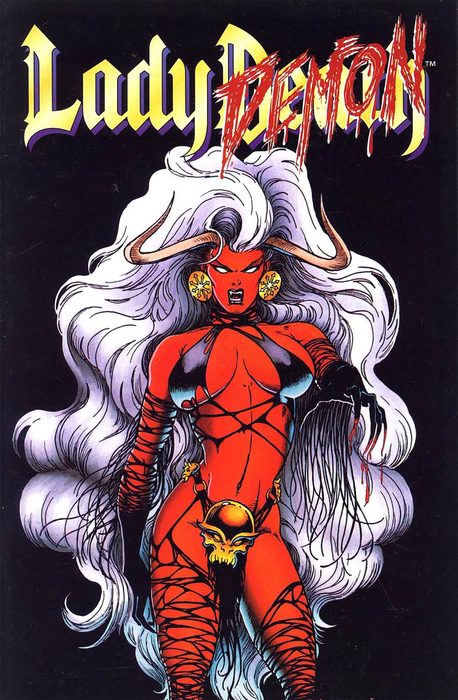 Lady Death II Between Heaven & Hell #4 Cover B Lady Demon Variant Cover