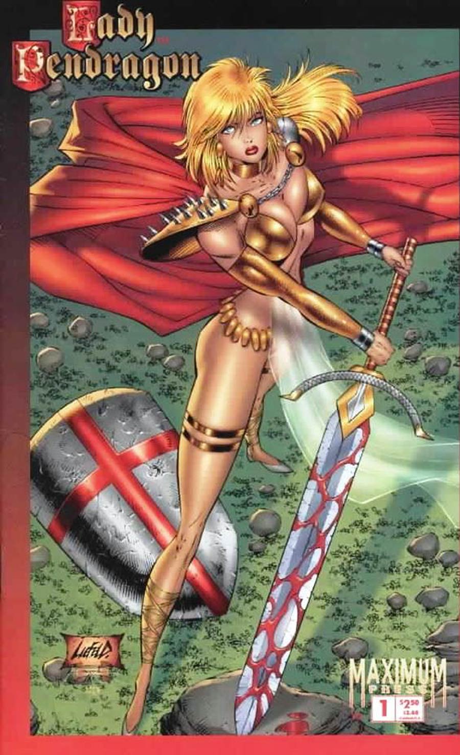 Lady Pendragon Vol 1 #1 Sword Cover