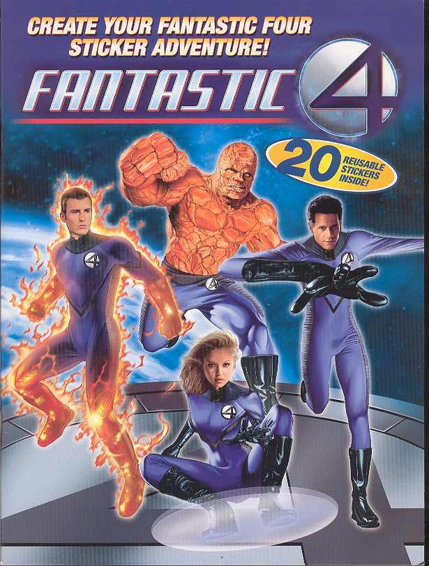 Fantastic Four The Movie Sticker Book TP