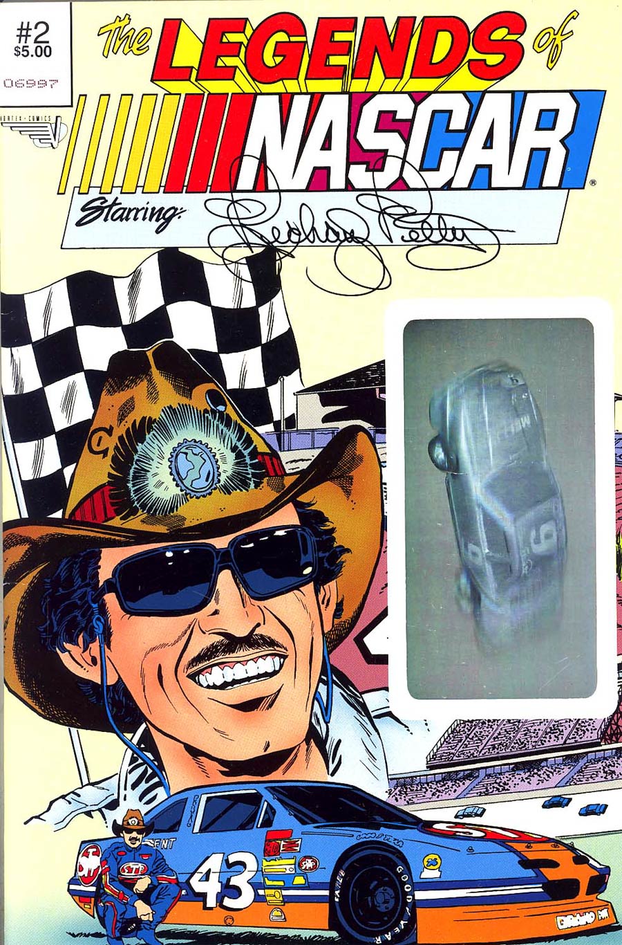 Legends Of Nascar #2 Incorrect Hologram Bill Elliot