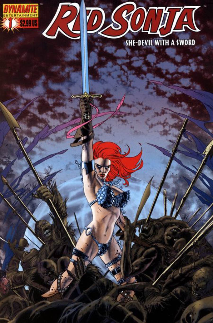 Red Sonja Vol 4 #1 Cover D John Cassaday