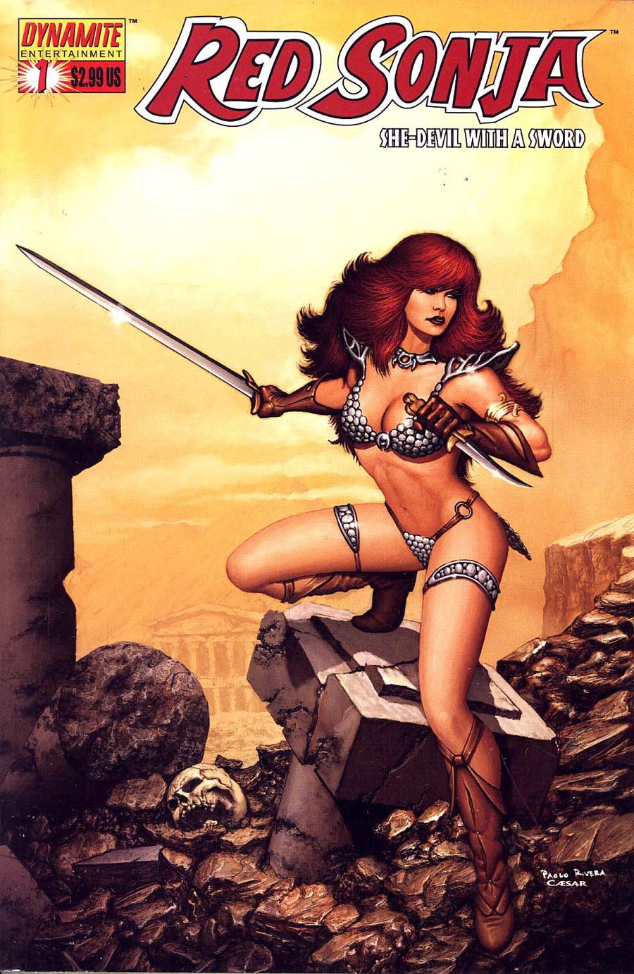 Red Sonja Vol 4 #1 Cover B Paola Rivera