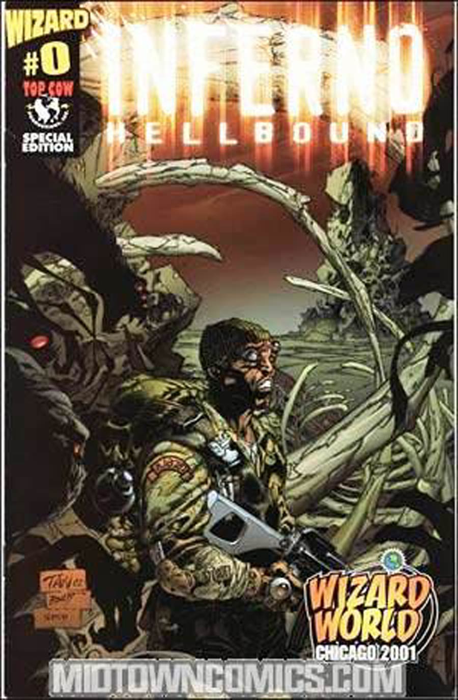 Inferno Hellbound Wizard #0 Wizard World Chicago Special Edition
