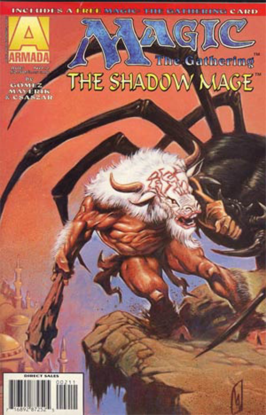 Magic The Gathering The Shadow Mage #2 Cover A With Polybag