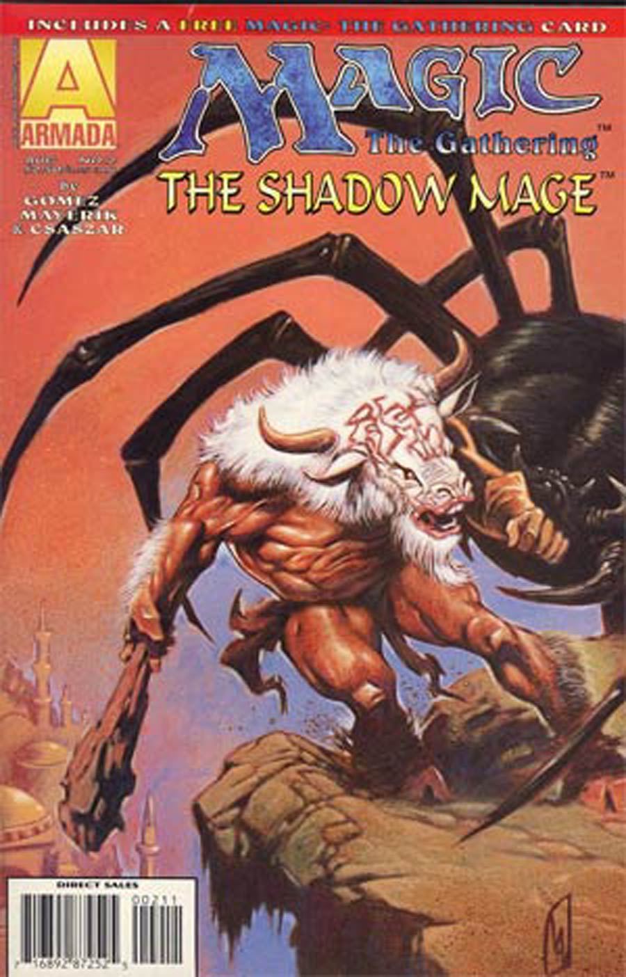 Magic The Gathering The Shadow Mage #2 Cover A With Polybag