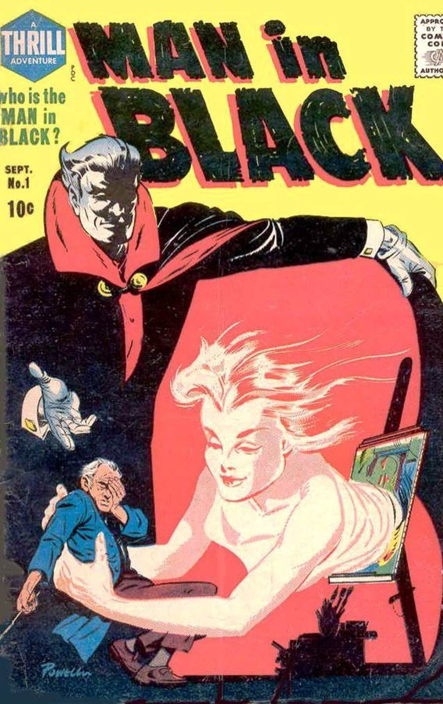 Man In Black (Harvey Comics) #1