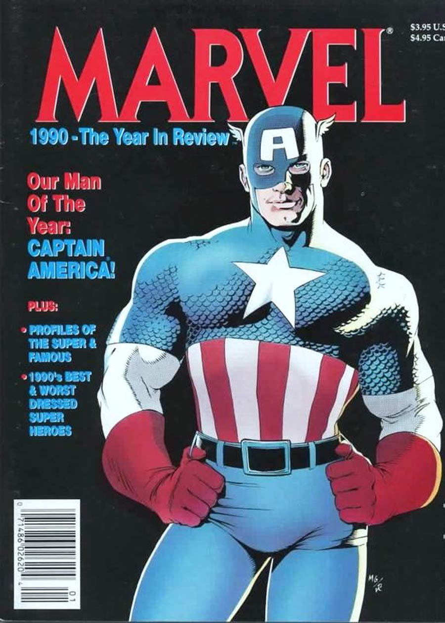 Marvel Year In Review Magazine #2 1990