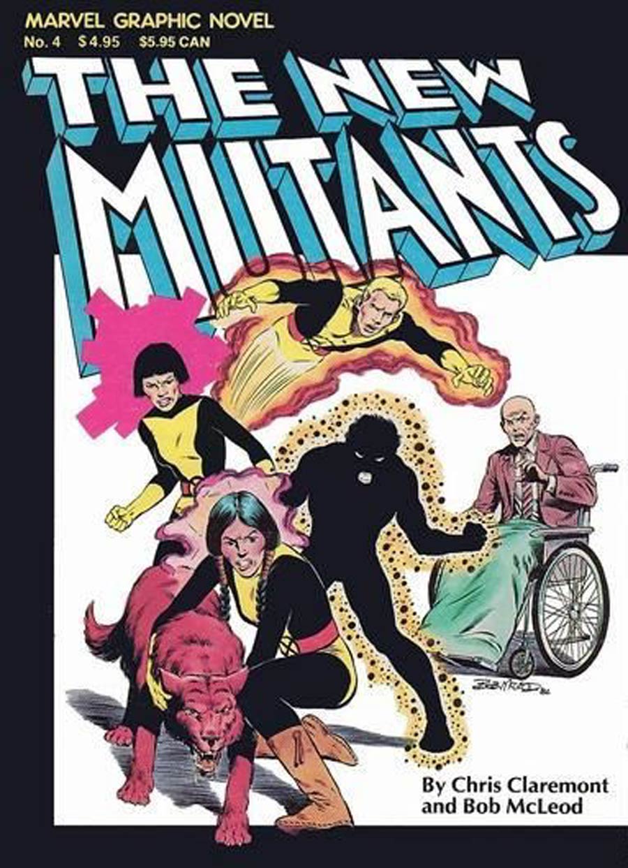 Marvel Graphic Novel #4 New Mutants Cover B 2nd Ptg