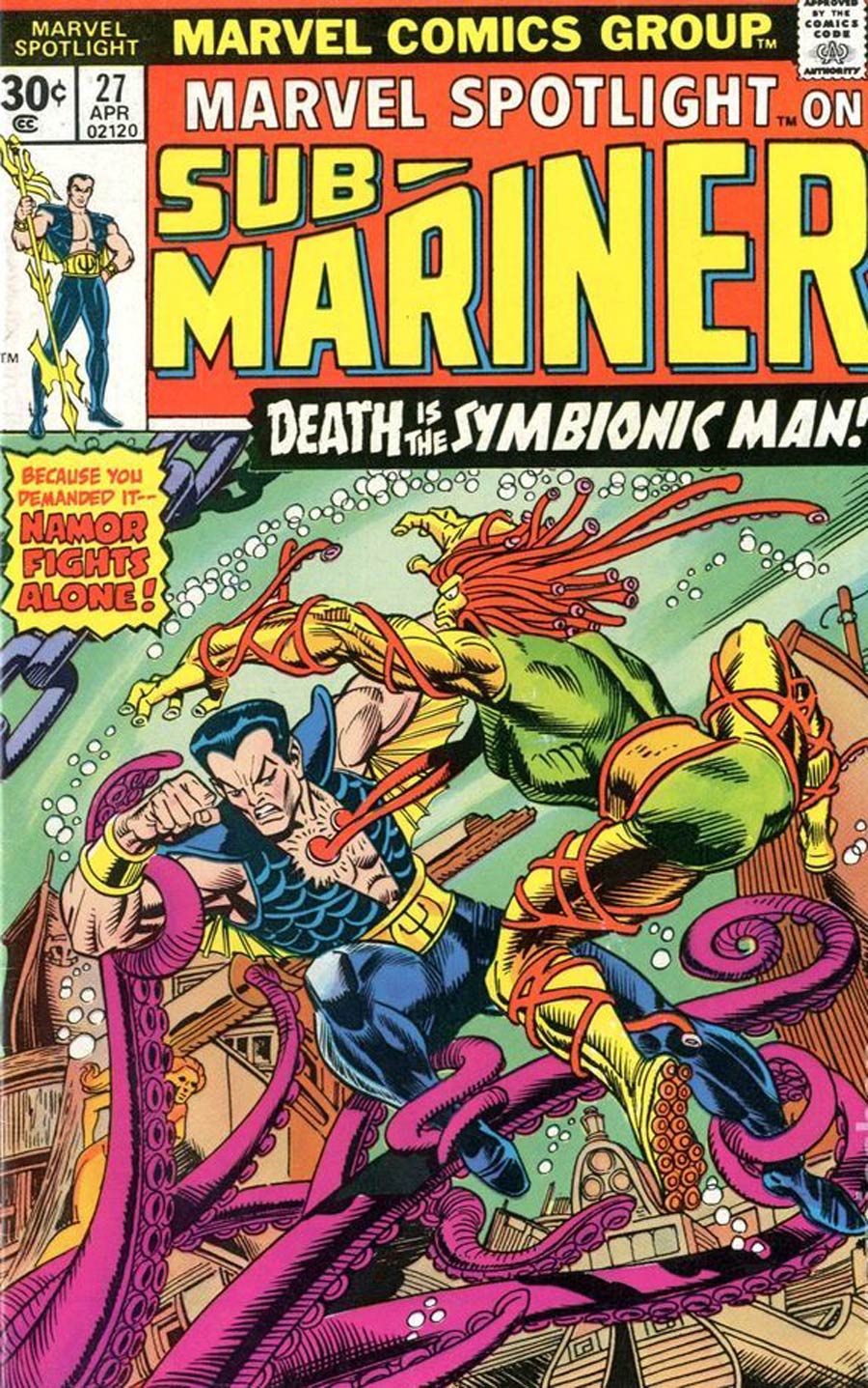 Marvel Spotlight #27 Cover B 30-Cent Variant Cover