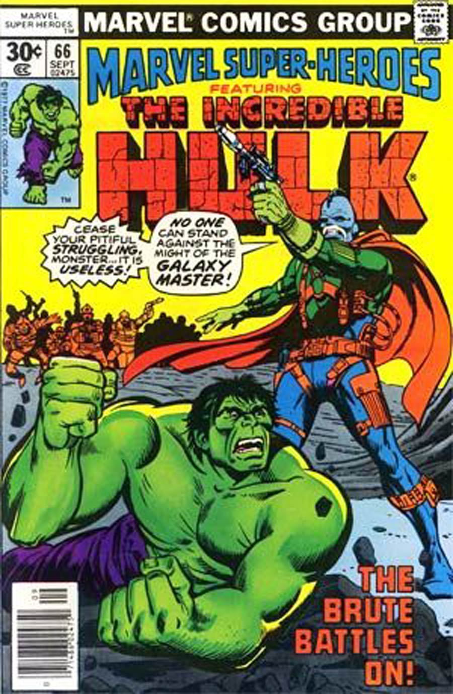 Marvel Super-Heroes #66 Cover A 30-Cent Regular Cover