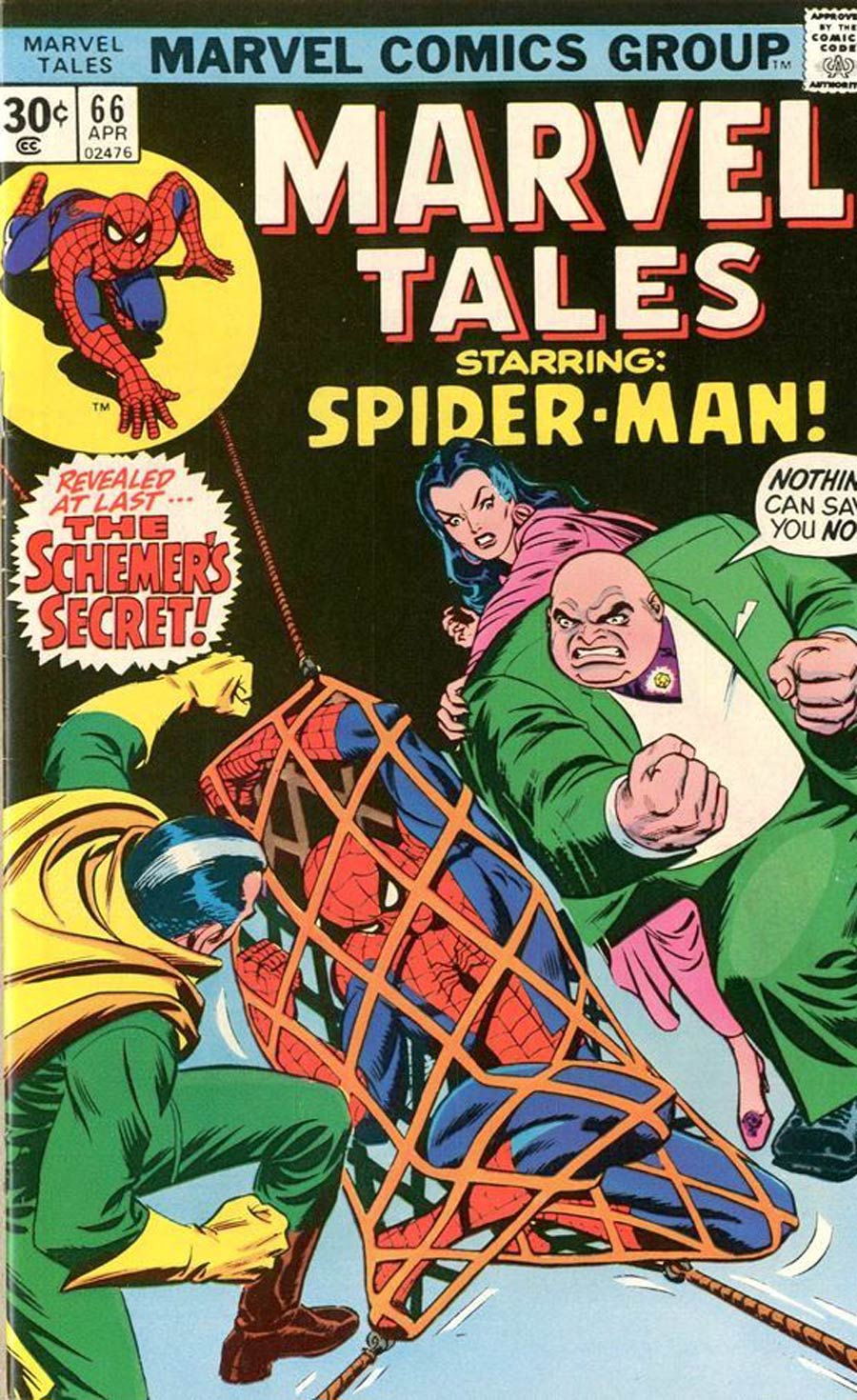 Marvel Tales #66 Cover B 30-Cent Variant Cover
