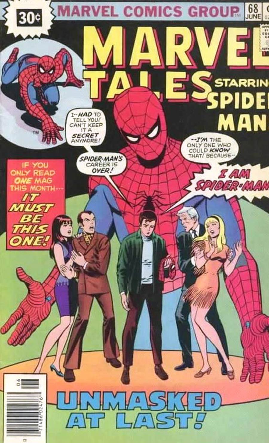 Marvel Tales #68 Cover B 30-Cent Variant Cover