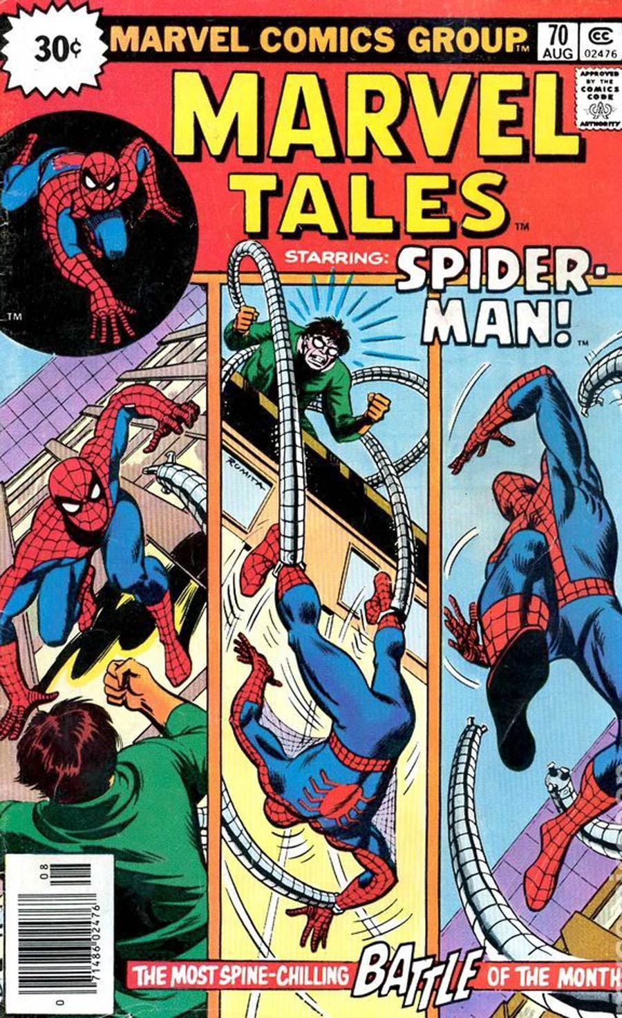 Marvel Tales #70 Cover B 30-Cent Variant Cover