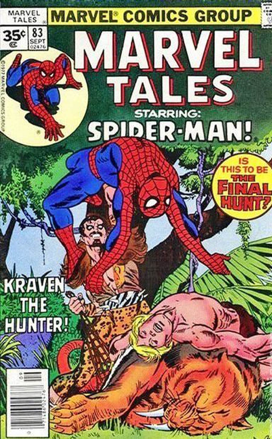 Marvel Tales #83 Cover B 35-Cent Variant Cover