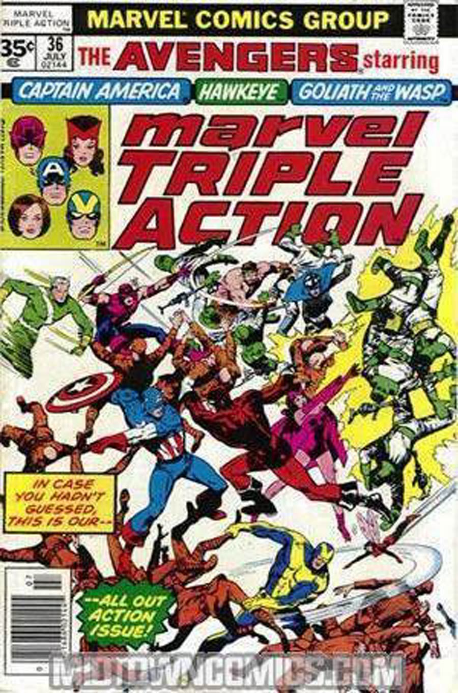 Marvel Triple Action #36 Cover B 35-Cent Variant Cover