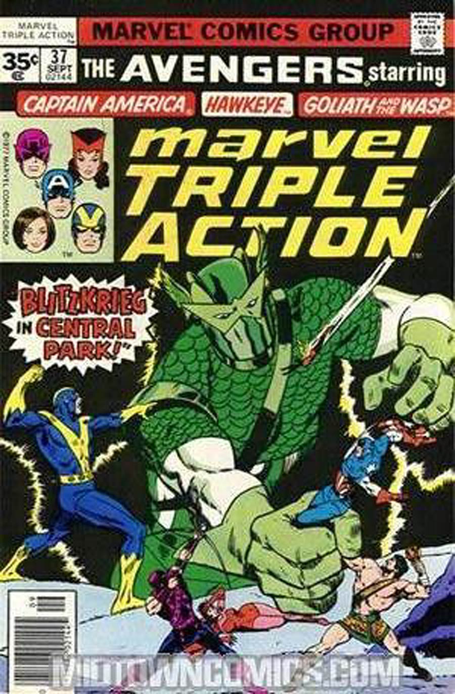 Marvel Triple Action #37 Cover B 35-Cent Variant Cover
