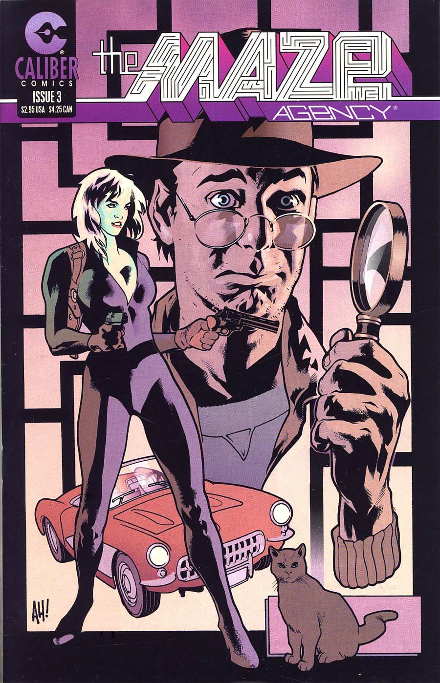 Maze Agency Vol 2 #3 Adam Hughes Cover