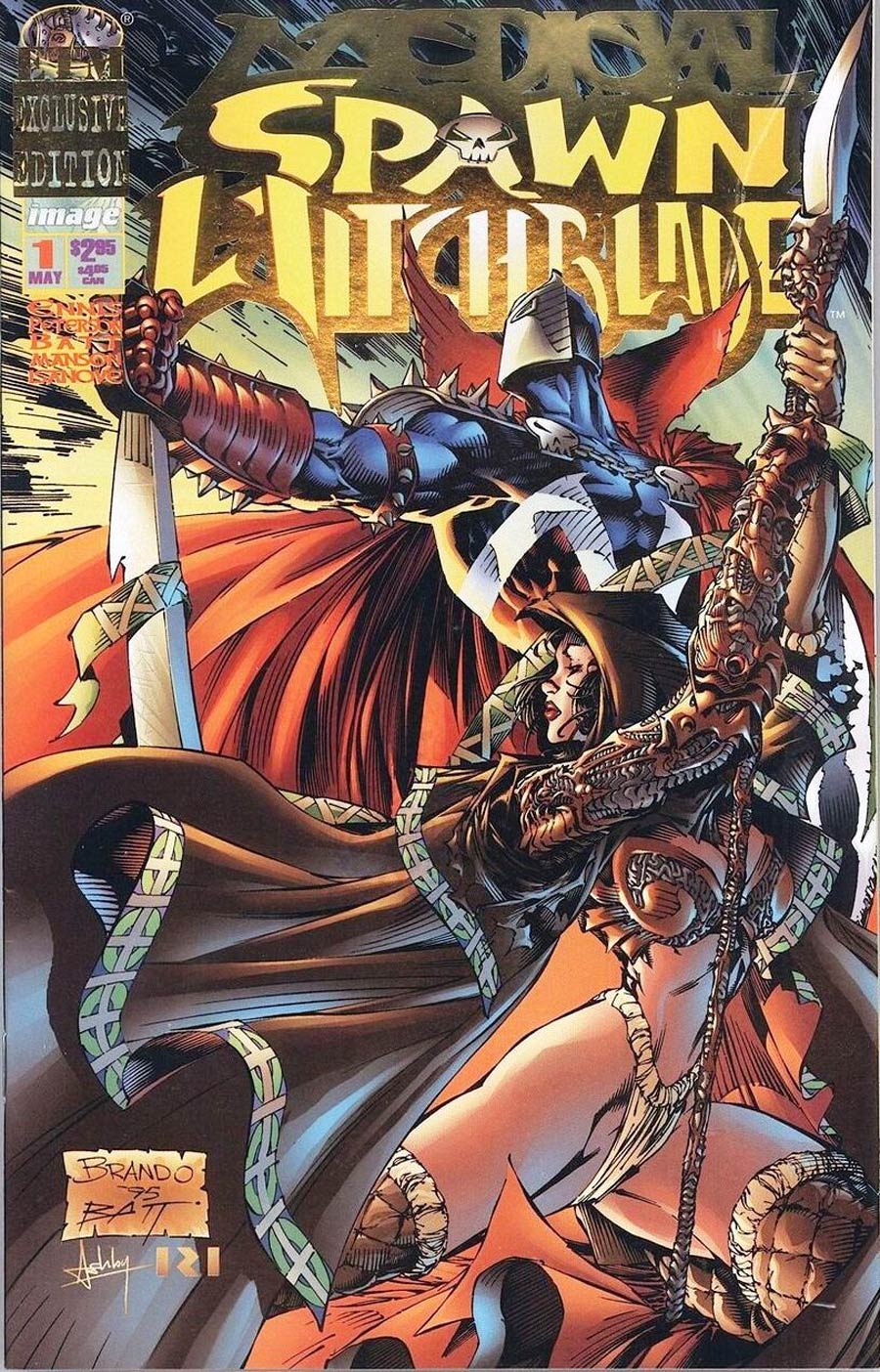 Medieval Spawn Witchblade #1 Cover B ETM Exclusive Edition