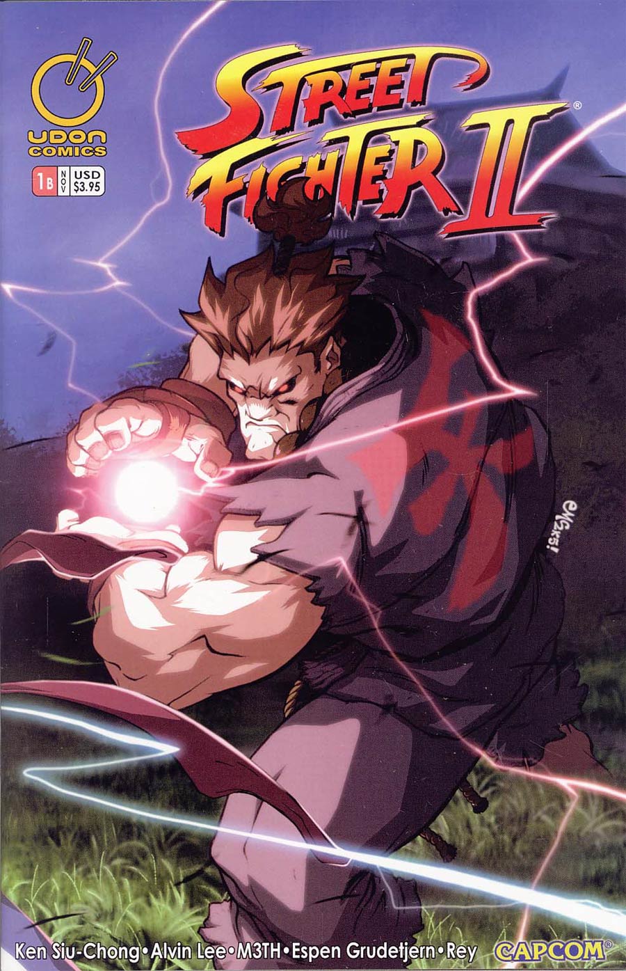 Street Fighter II (UDON) #1 Cvr B Ed Mcguinness