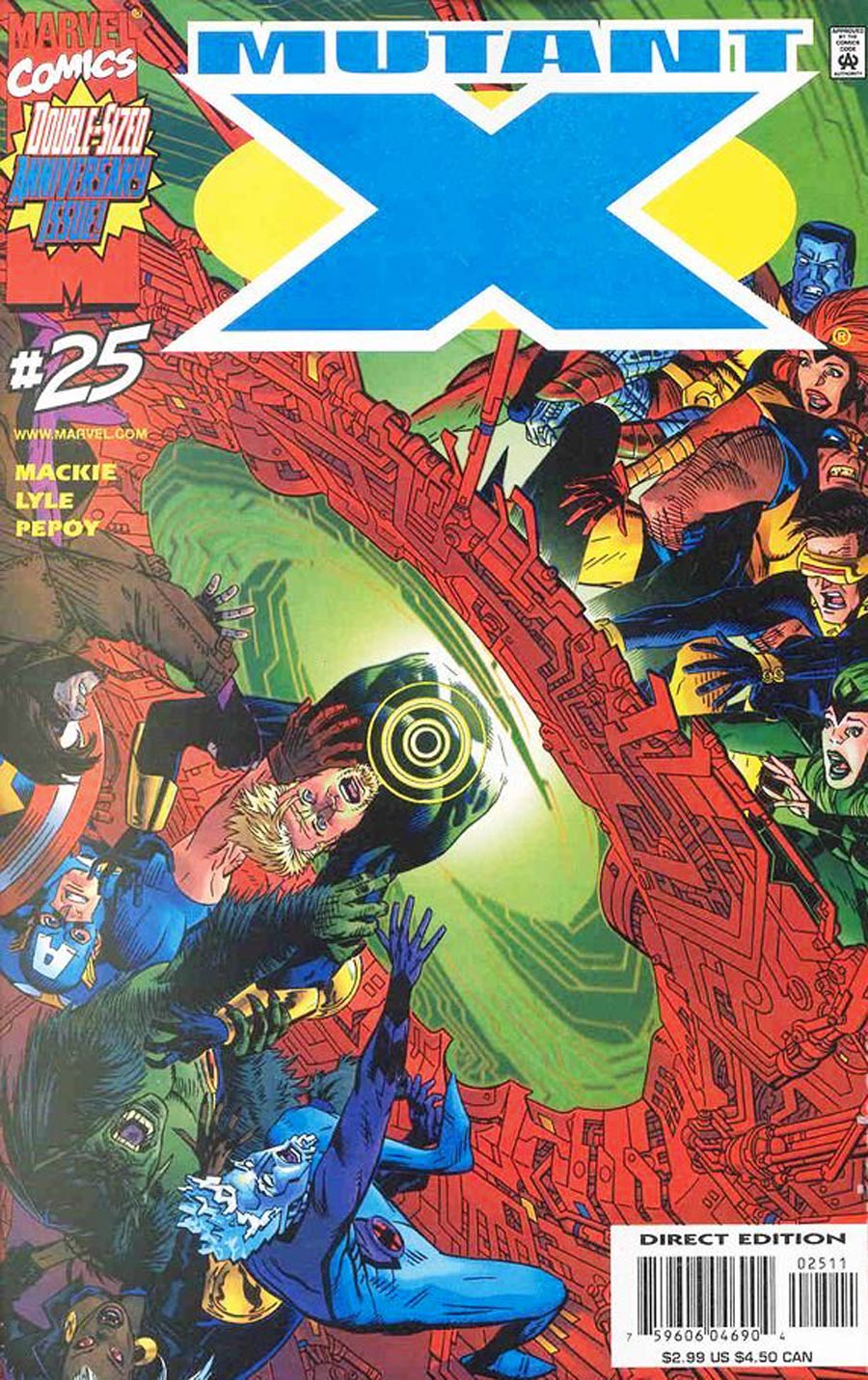 Mutant X #25