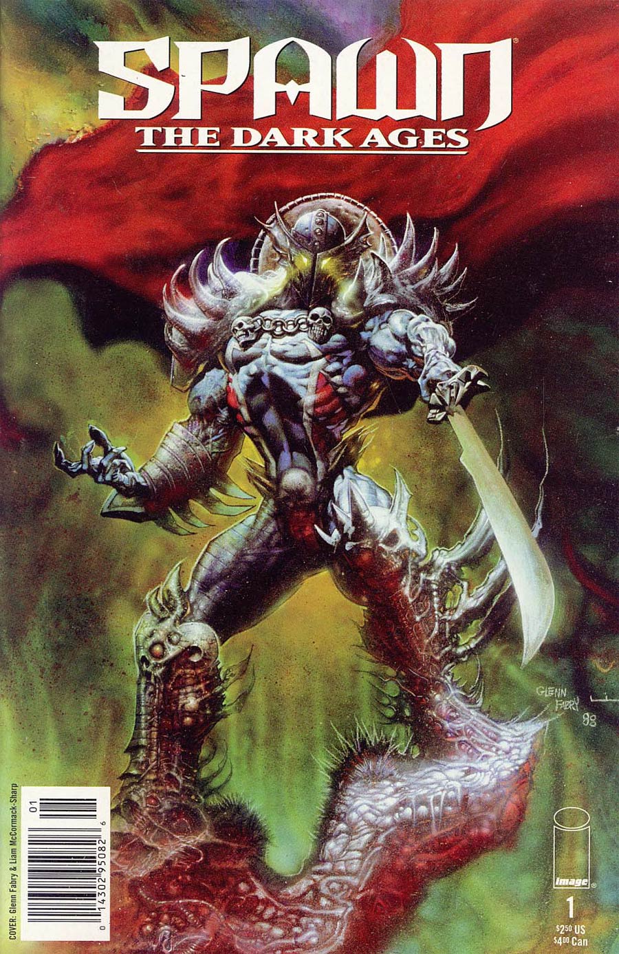 Spawn The Dark Ages #1 Cover C Newsstand Edition