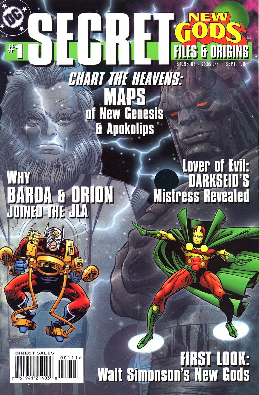 New Gods Vol 4 Secret Files (One Shot) #1