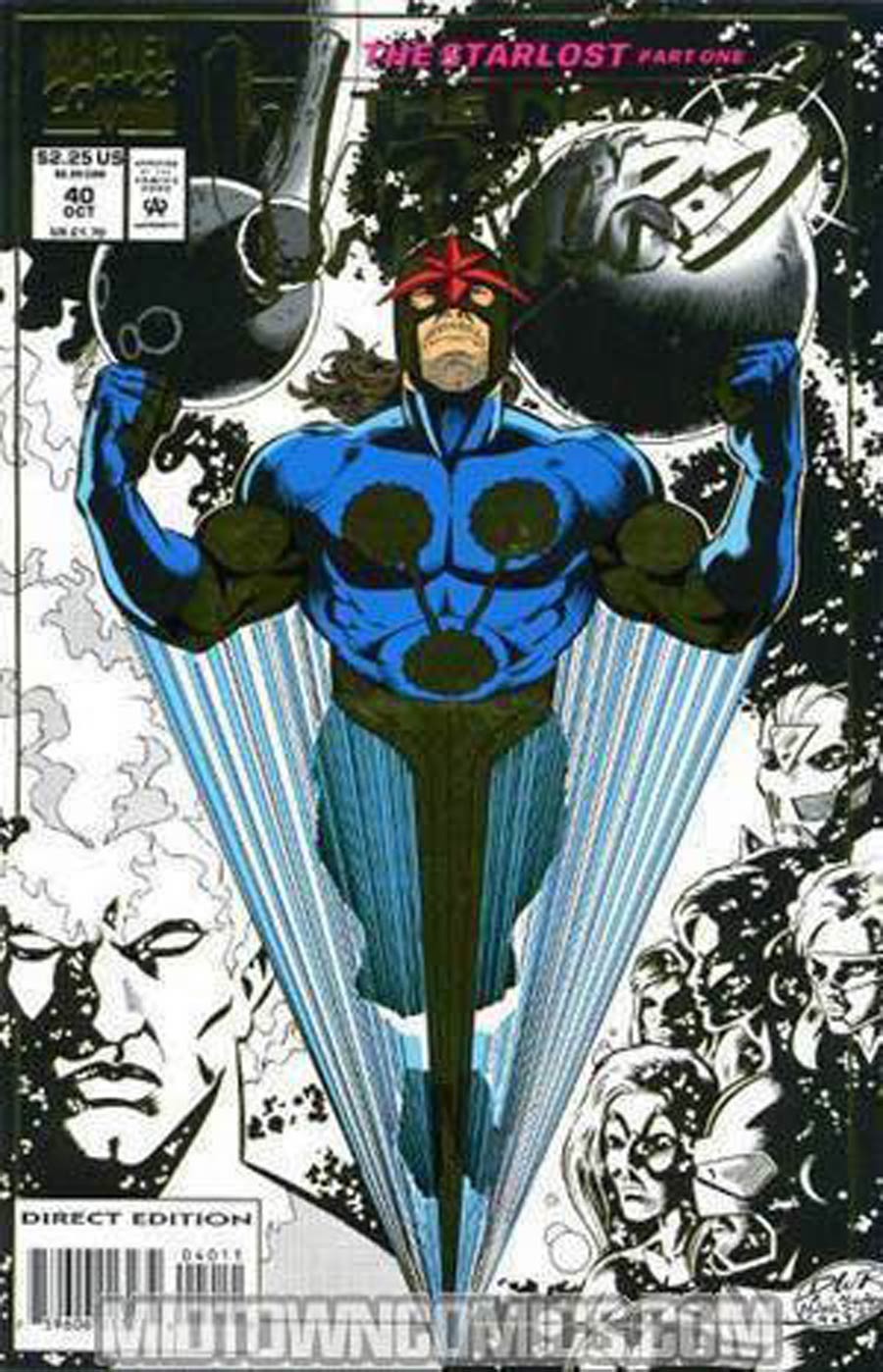 New Warriors #40 Cover B Gold Foil Edition