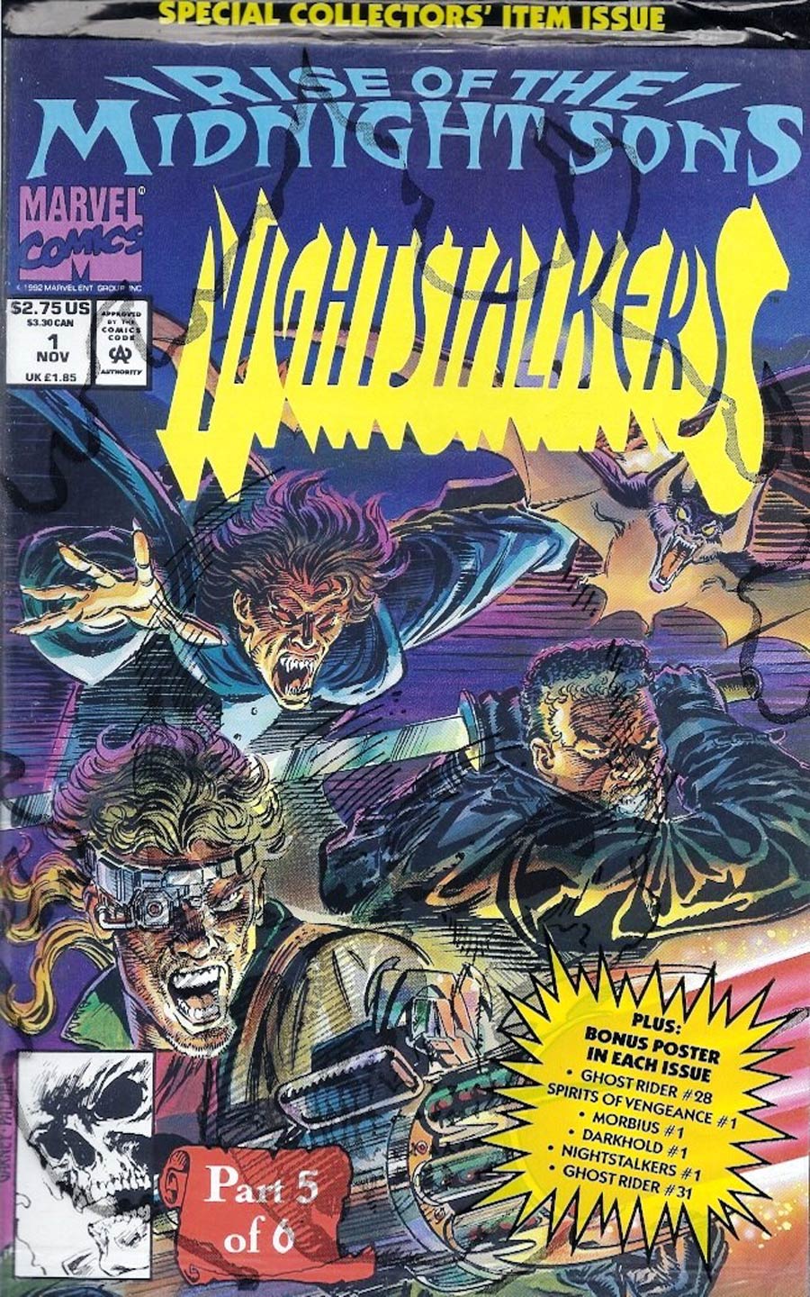 Nightstalkers #1 With Polybag