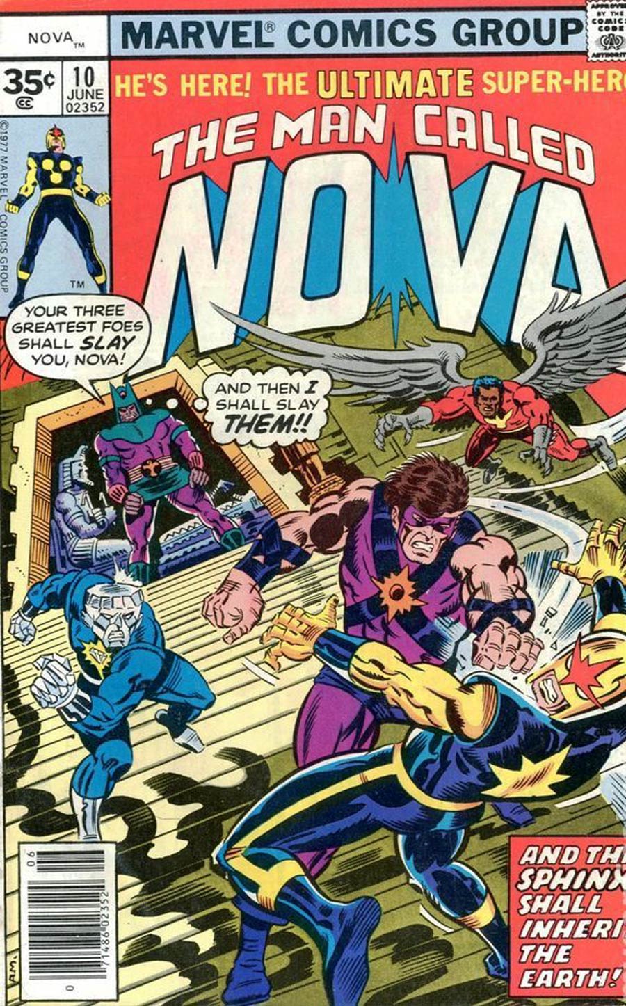 Nova #10 Cover B 35-Cent Variant Edition