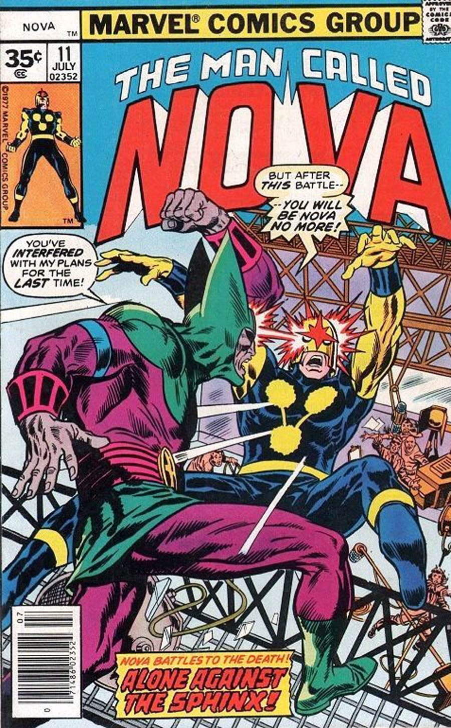 Nova #11 Cover B 35-Cent Variant Edition