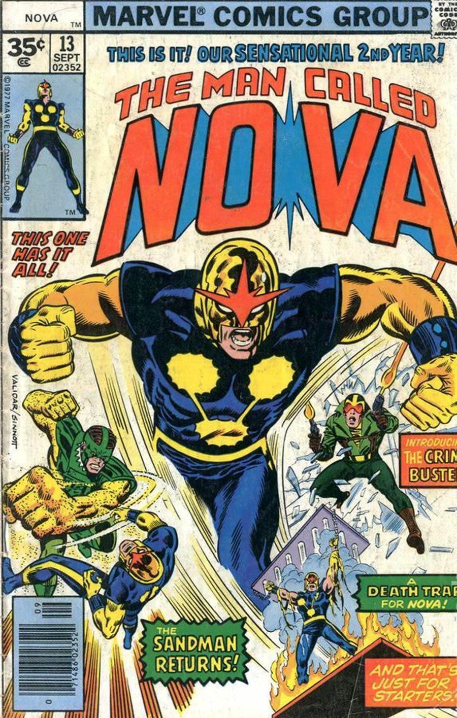 Nova #13 Cover B 35-Cent Variant Edition