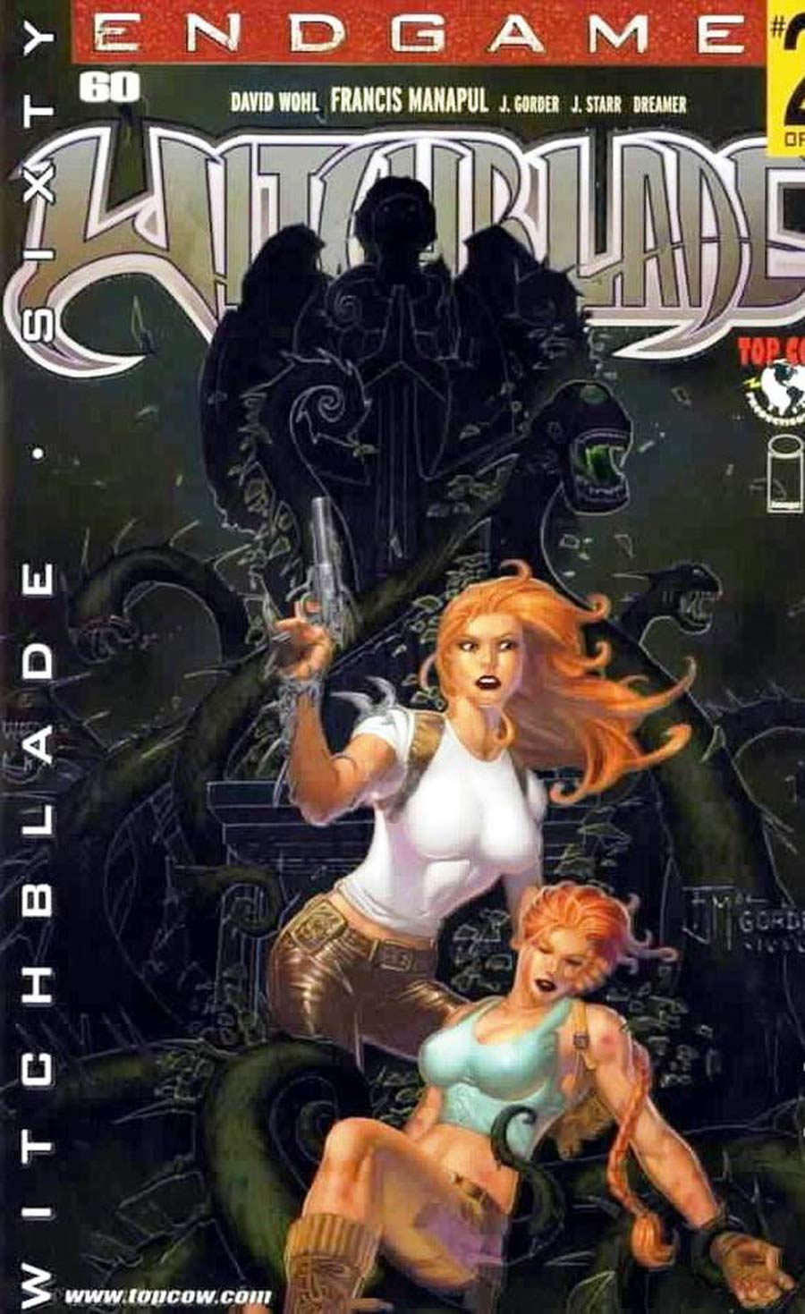 Witchblade #60 Cover B Metal Chrome Variant Cover