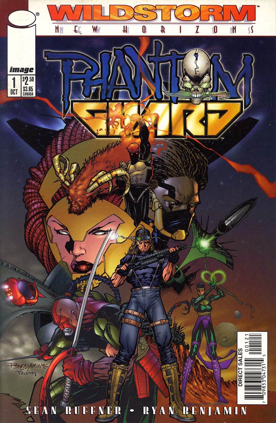 Phantom Guard #1 Cover A Ryan Benjamin