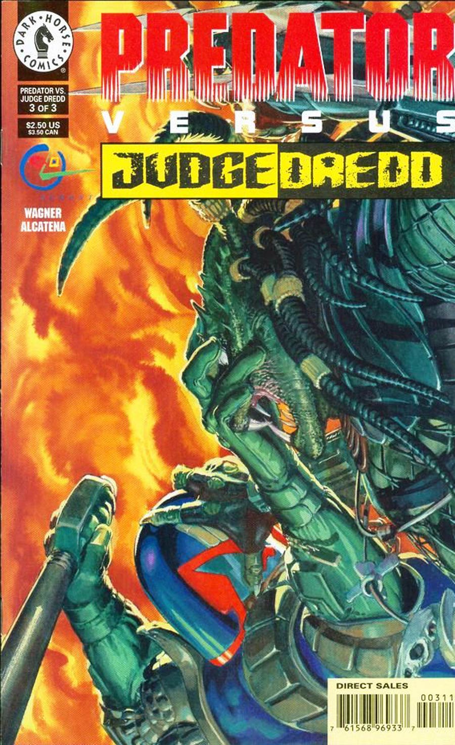 Predator vs Judge Dredd #3