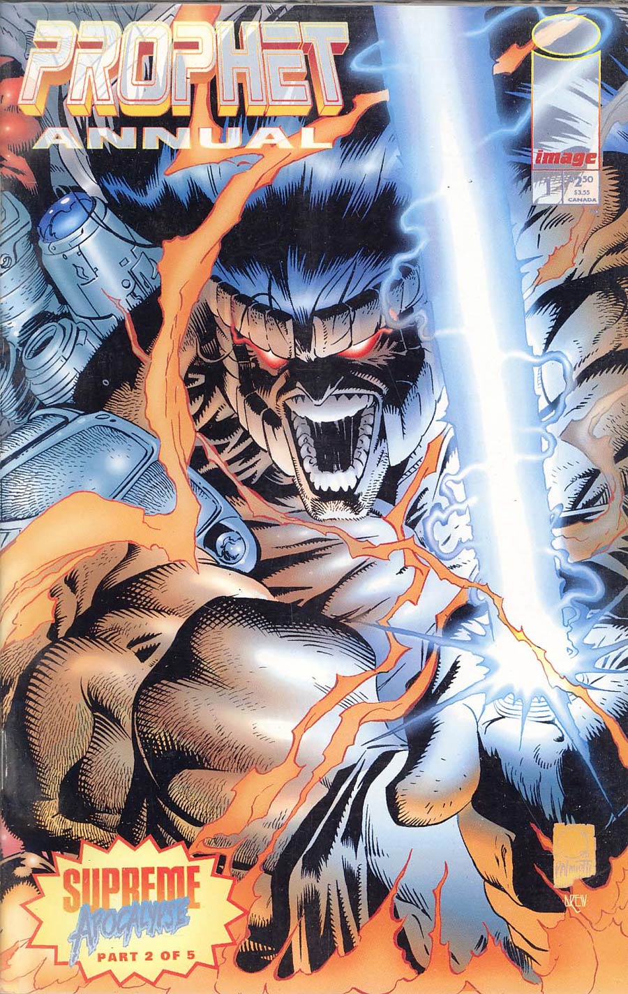 Prophet Vol 2 Annual #1 Cover A With Supreme Apocalypse Caption With Polybag