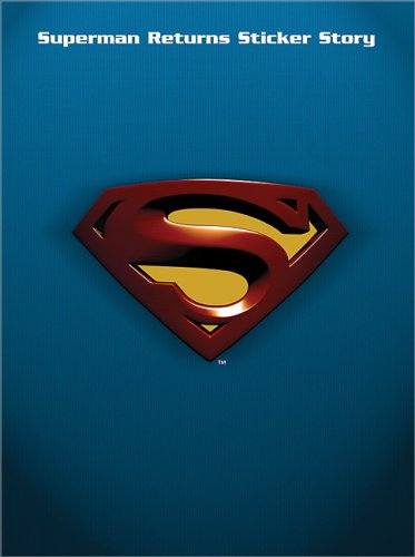 Superman Returns Stencil Activity Book With Stickers HC