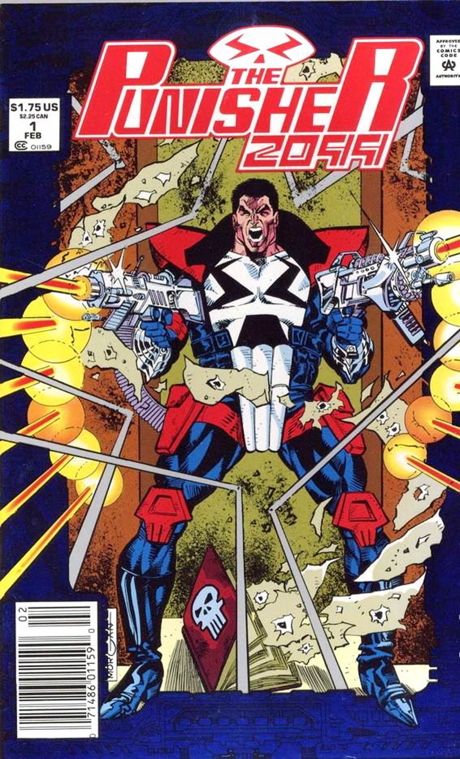 Punisher 2099 #1 Cover B Newsstand Edition