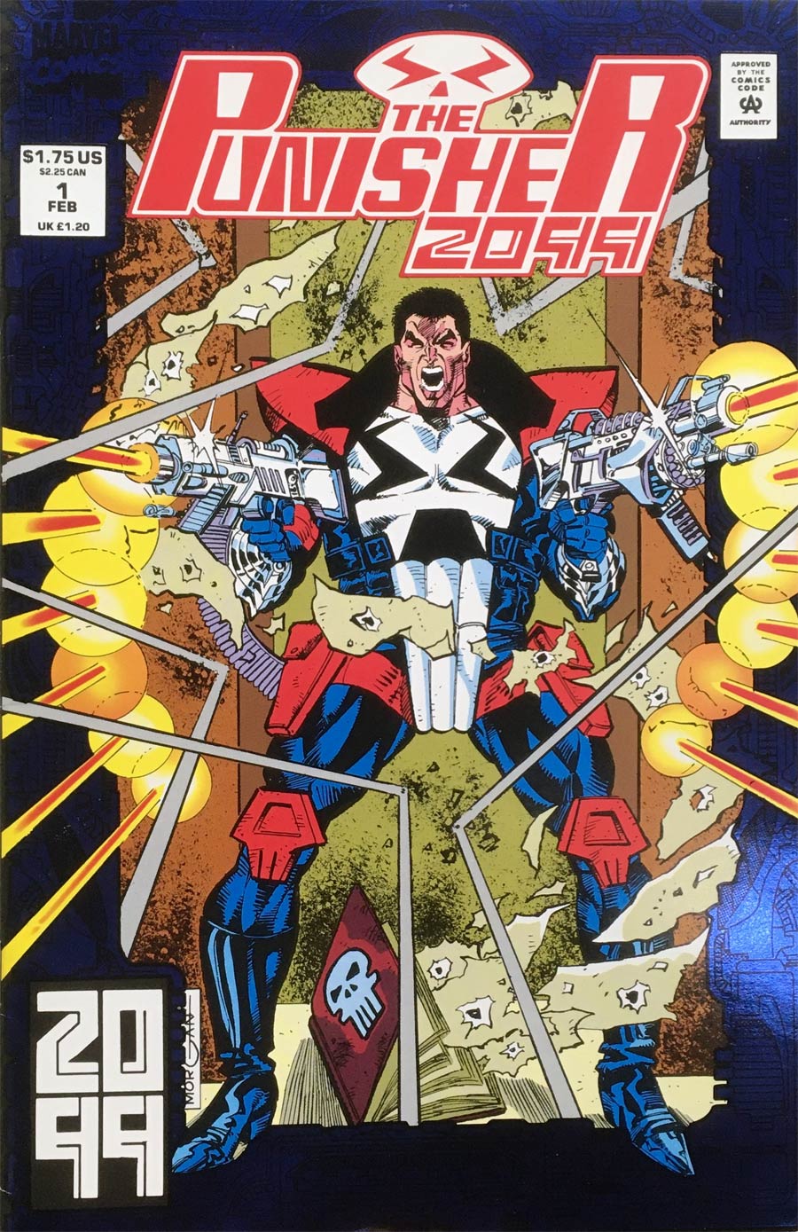 Punisher 2099 #1 Cover A 1st Ptg Foil Cover