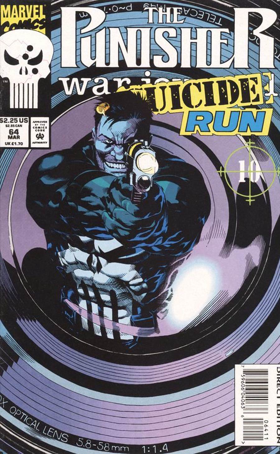Punisher War Journal #64 Cover B Regular Edition
