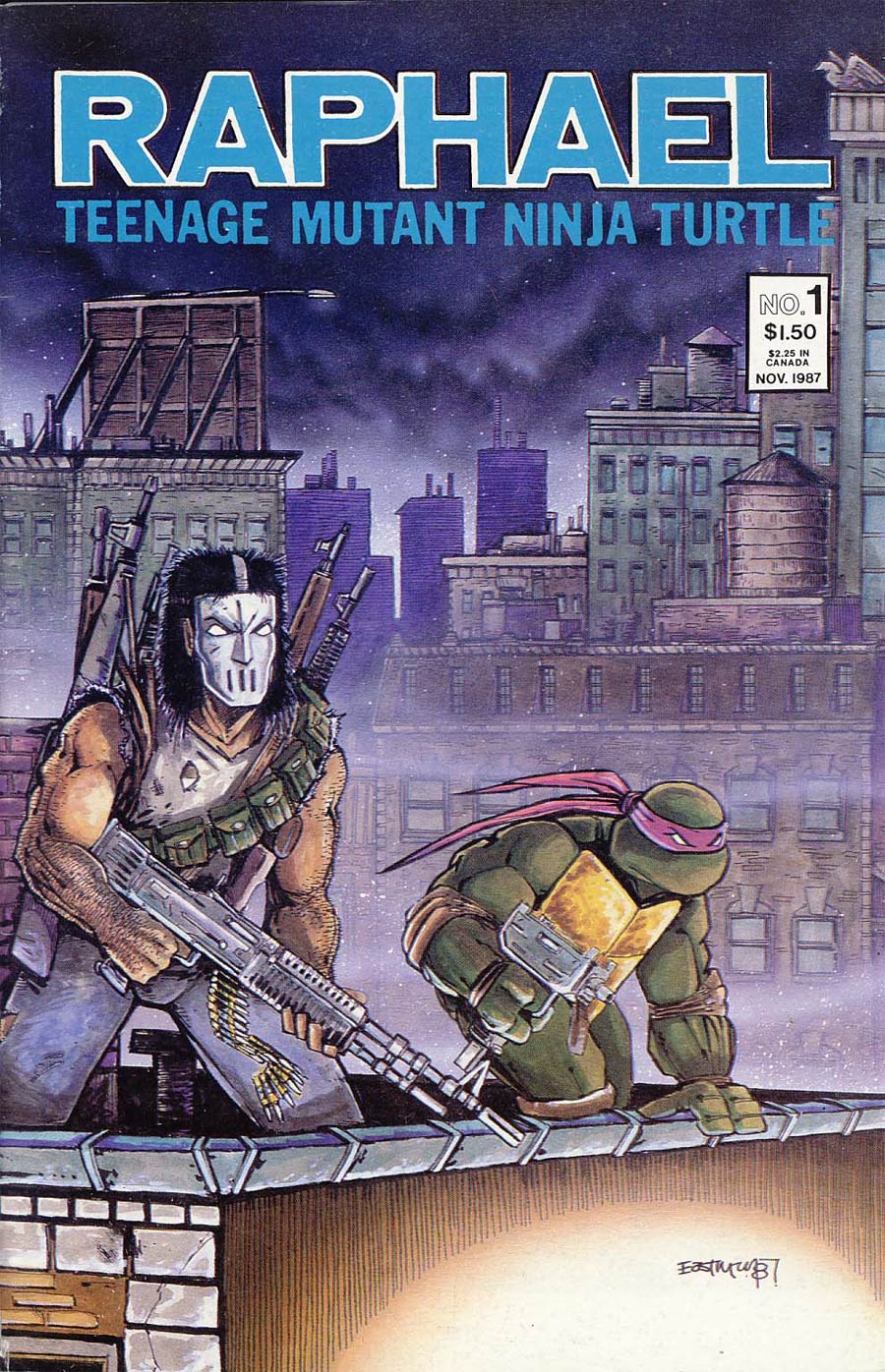Raphael Teenage Mutant Ninja Turtle #1 Cover B 2nd Ptg
